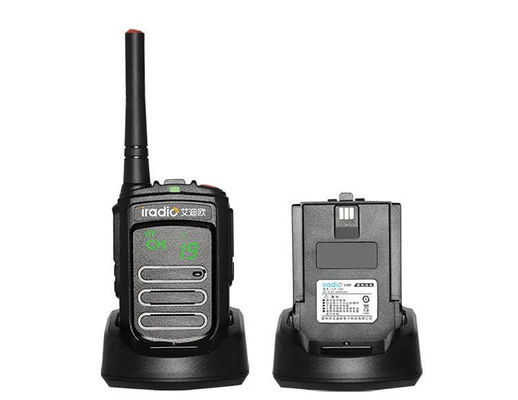 UHF VHF 변조 모드 FM 90mm*61mm*30mm CE 인증 미니 디지털 워키 토키