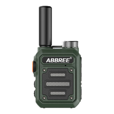 ABBREE AR-63 사냥용 무선 워키 토키 컬러 카모/브라운 토크 범위 3km-10km