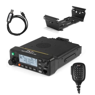 1000 채널 디지털 모바일 라디오 VHF UHF 50W 고전력 워키 톡키 TYT MD-9600