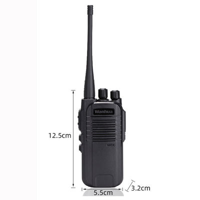 2023 6W UHF 휴대용 워키 토키 쌍방향 라디오 스테이션 트랜시버 통신기 USB 충전