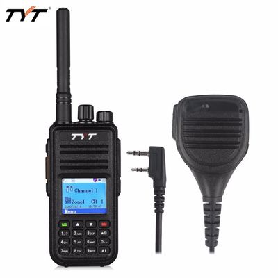 UHF VHF 휴대용 워키 토키 1000 채널 GPS IP67 방수 듀얼 밴드 디지털 라디오