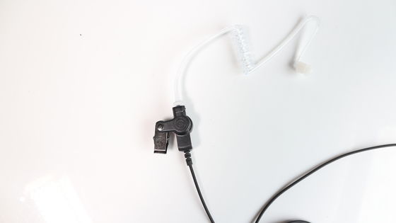 블랙 마이크 노이즈 캔슬링 귀기 3.5mm 커넥터 워키 토키 헤드셋