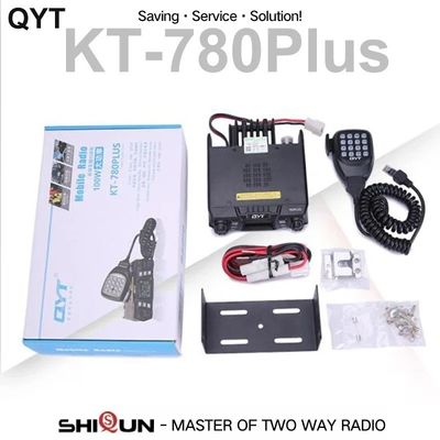 25KHz 채널 간격 100W VHF 이동 라디오 기지국 KT-780 플러스 워키 토키