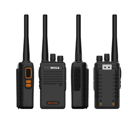 UHF VHF 듀얼 밴드 DMR 프로페셔널 및 10km 네트워크 커버리지용 휴대용 워키 토키