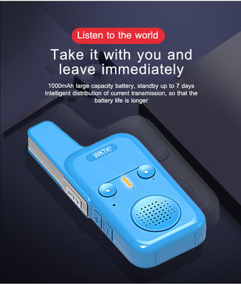 경제 휴대용 쌍방향 라디오 무선 UHF 400-470MHz 워키 토키 3.7V 전압