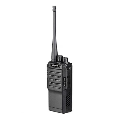 2000mAh 배터리 용량 호텔 및 야외용 듀얼 밴드 워키 토키 5W 400-470MHz