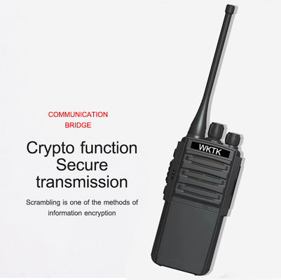 휴대용 VHF UHF 2중선 라디오 3W 출력 전력 호텔 레스토랑 인터콤에 적합합니다