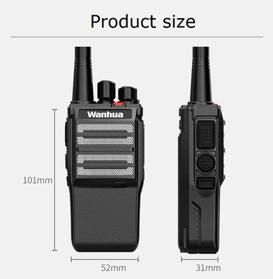 원본 휴대용 라디오 5Watt VHF UHF 주파수 유형 및 장거리 인터콤