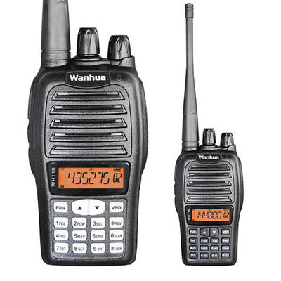 Wanhua WH118 휴대용 라디오 워키 토키 2W 출력 전력 듀얼 밴드 UHF VHF 장거리