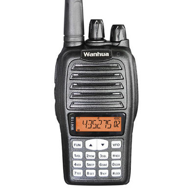 Wanhua WH118 휴대용 라디오 워키 토키 2W 출력 전력 듀얼 밴드 UHF VHF 장거리