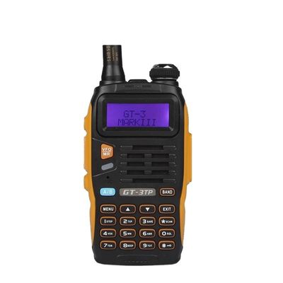 128 저장 채널 방수 워키 토키 5 와트 쌍방향 모바일 듀얼 밴드 라디오