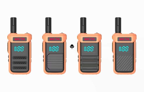 고전력 오리지널 G68 워키 토키 고 용량 배터리 5W 및 라디오용 듀얼 밴드