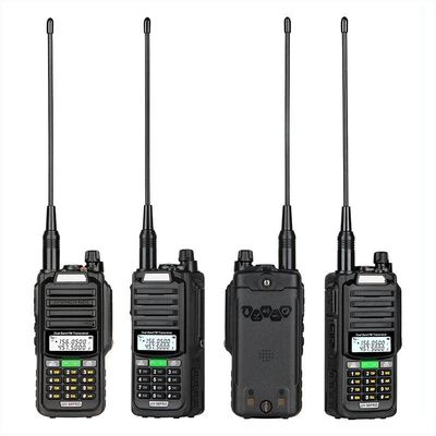 128*60*33mm 월키 토키 UHF 400-470MHz 주파수 범위를 위한 쌍방향 라디오 송신기