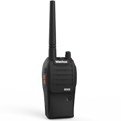 Wanhua S6 블랙 4G POC 워키 토키 3.7V 리온 배터리와 UHF/VHF 듀얼 밴드