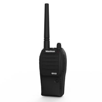 Wanhua S6 블랙 4G POC 워키 토키 3.7V 리온 배터리와 UHF/VHF 듀얼 밴드
