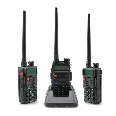 UHF/VHF 휴대용 월키톡키 디지털 인터콤 야외 라디오 5W 136-174mhz/400-470mhz