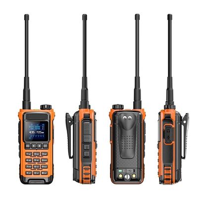 VHF 136-174 MHz 송신기 IC-U86 UHF 400-470MHz 쌍방향 라디오 워키 토키 블랙