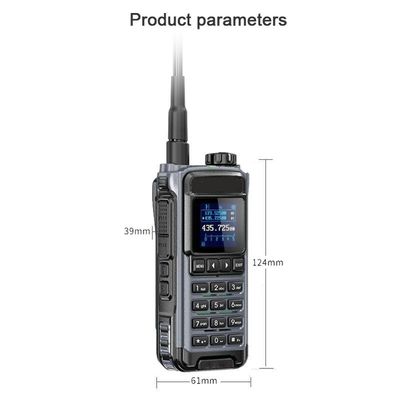 VHF 136-174 MHz 송신기 IC-U86 UHF 400-470MHz 쌍방향 라디오 워키 토키 블랙