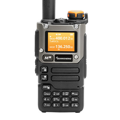 VHF UHF Quansheng UV-K58 듀얼 밴드 워키 토키 2차원 라디오 200 저장 채널
