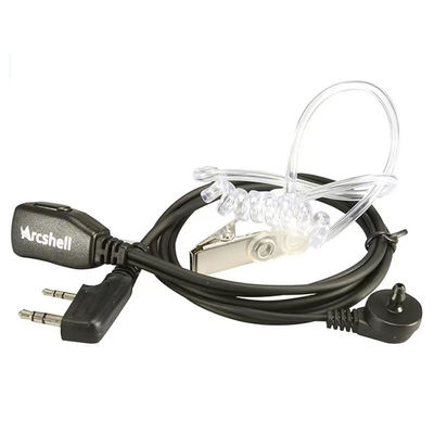 워키 토키 액세서리 ET008 TSSD 바오펜용 은밀한 어쿠스틱 튜브 마이크 헤드셋