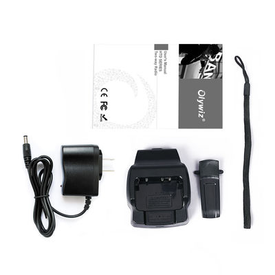 2023 6W UHF 휴대용 워키 토키 쌍방향 라디오 스테이션 트랜시버 통신기 USB 충전