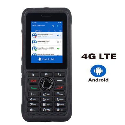 4G 네트워크 쌍방향 라디오 젤로 T310 견고한 4G Poc 휴대 전화 2.4 인치 작은 키보드
