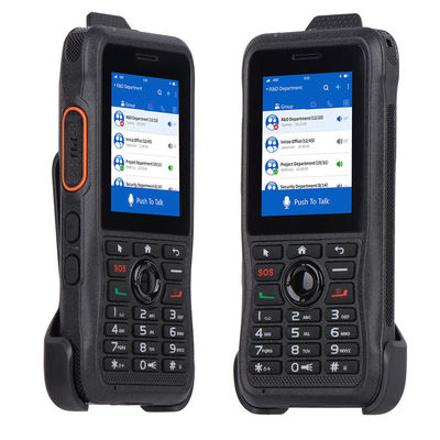 4G 네트워크 쌍방향 라디오 젤로 T310 견고한 4G Poc 휴대 전화 2.4 인치 작은 키보드