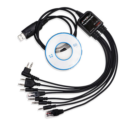 다기능 8인1 USB 프로그래밍 케이블: 바오펜 UV5R UV82 TYT 야예스 워키 토키