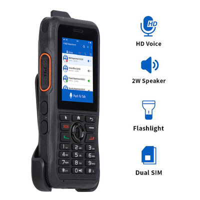 4G 네트워크 쌍방향 라디오 젤로 T310 견고한 4G Poc 휴대 전화 2.4 인치 작은 키보드