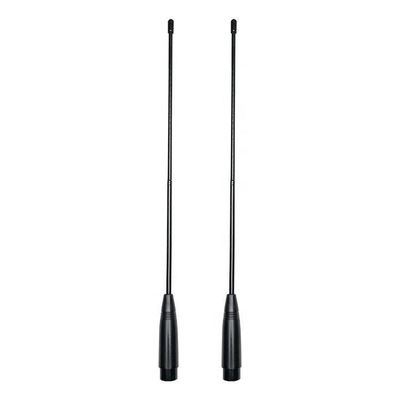 1.5W 출력 전력 듀얼 밴드 VHF/UHF 144/430MHz 굽힐 수 있는 화이트 모바일 라디오 안테나