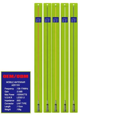 모바일 라디오 안테나 136-174/403-480MHZ FM 브로드 캐스트 햄 자동차 필요를 위한 쌍방향 라디오