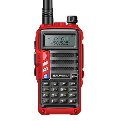 휴대용 VHF UHF 10km 장거리 5W 휴대용 양방향 라디오 AS-53 BaoFeng Walkie Talkie