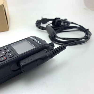 모토로라 MTP3150 3250 6750 어쿠스틱 튜브 헤드폰과 함께 중량 목 마이크