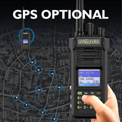 GPS IP67 디지털 워키 토키 VHF UHF 트랜시버 통신 150*64*40mm