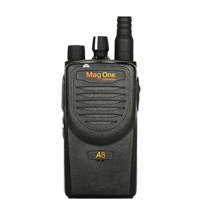 휴대용 5W 쌍방향 라디오 50km 범위 1200mAh 배터리 UHF/VHF 450-470MHz/136-150MHz