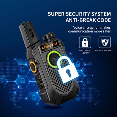 2W 더블 PTT 라이선스 무료 TC18 휴대용 어린이 라디오 3KM 암호화 워키 토키