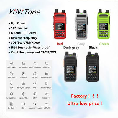 컬러 디스플레이 다기능 A36 플러스 성인용 송신기 장거리 수신기