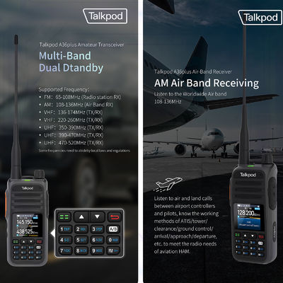 컬러 디스플레이 다기능 A36 플러스 성인용 송신기 장거리 수신기