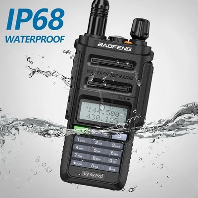 GMRS 워키 토키 타입 바오펜 UV-9R PRO 방수 IP68 장거리 UHF/VHF 햄 라디오