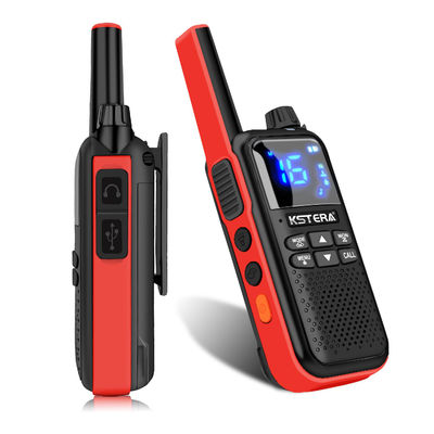 CE 승인된 KST AT100 물 막 Walkie Talkie T82 T80 T62을 위한 파란 치아 귀기
