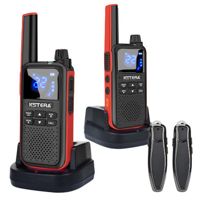 CE 승인된 KST AT100 물 막 Walkie Talkie T82 T80 T62을 위한 파란 치아 귀기