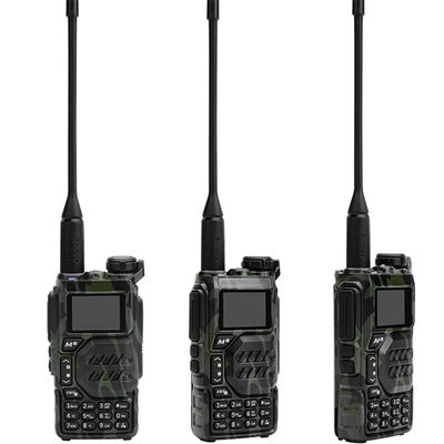 5W Quansheng UV-K5 워키 토키 USB-C 충전기와 함께 두 가지 방식 라디오 VHF UHF 주파수 유형
