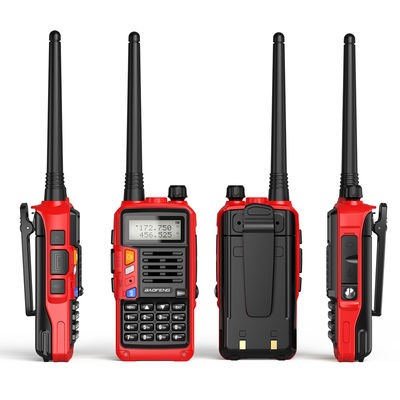 8 와트 햄 워키 톡키 UV-S9 플러스 UHF VHF 휴대용 라디오 BAOFENG 2200mAh 배터리