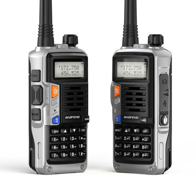 8 와트 햄 워키 톡키 UV-S9 플러스 UHF VHF 휴대용 라디오 BAOFENG 2200mAh 배터리