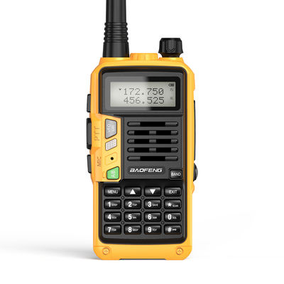 8 와트 햄 워키 톡키 UV-S9 플러스 UHF VHF 휴대용 라디오 BAOFENG 2200mAh 배터리