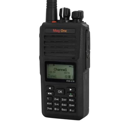 햄 워키 토키 IP67 방수 디지털 인터컴 Evx-C79 휴대용 Dmr 쌍방향 라디오