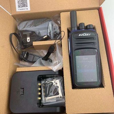 1800mAh 배터리 용량 워키 토키 안드로이드 9.0 N58 장거리 4G와 GPS