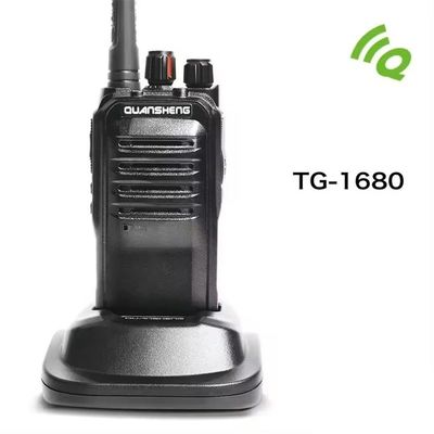 쿼?? Tg-1680 PC 프로그램 가능한 전력 조절 워키 토키 제품 295g 무게
