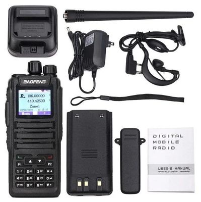 바오펜 DMR DM-1701 128 저장 채널 136-174MHz 400-470MHz 양방향 라디오 휴대용