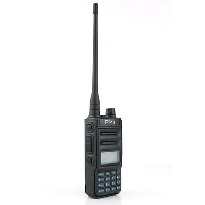 110x58x32mm 바오펜 UV-13 휴대용 UHF VHF 듀얼 밴드 아마추어 워키 토키 검은색